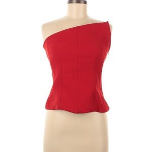 Zara Vibrant Red Top